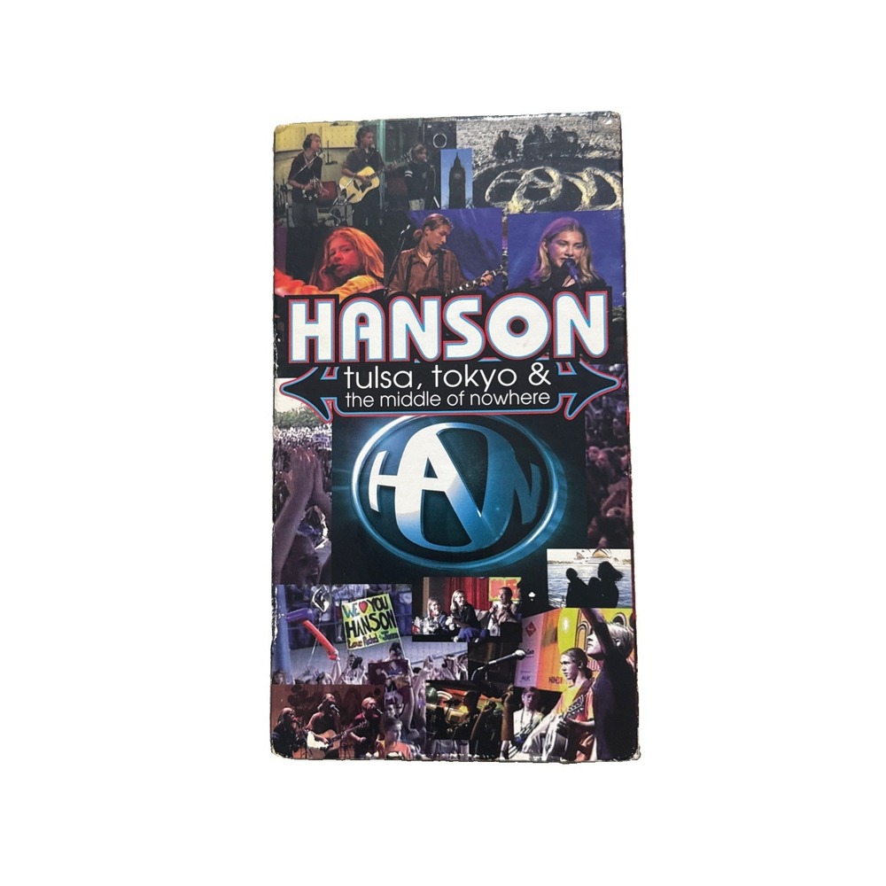 Hanson Tulsa Tokyo & the Middle of Nowhere VHS 1997 Music Documentary NTSC